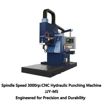 Spindle Speed 3000rpm CNC Hydraulic Punching Machine JYY-M5 Engineered for Precision and Durability in Metal Fabrication