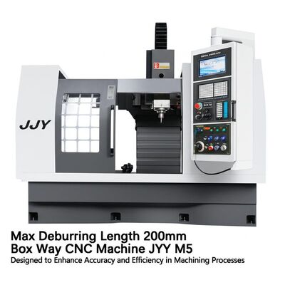 Max Deburring Length 200mm Box Way CNC Machine JYY M5 Designed to Enhance Accuracy and Efficiency in Machining Processes