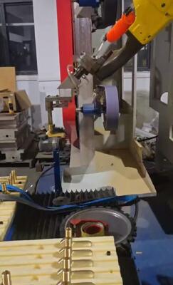 220V Robot Grinding Equipment Built from Copper Alloy Offering Long Lasting Performance Perfect for Heavy Duty Industrial